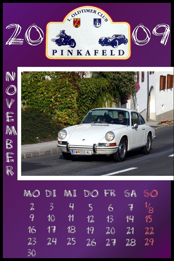 Oldtimerkalender 2009